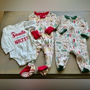 🦋Festive Baby Three Piece Set
